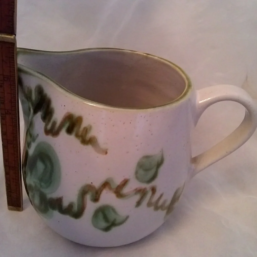 Vintage John B Taylor Harvest Pear Jug 5 1/4 inch - Picture 5 of 16